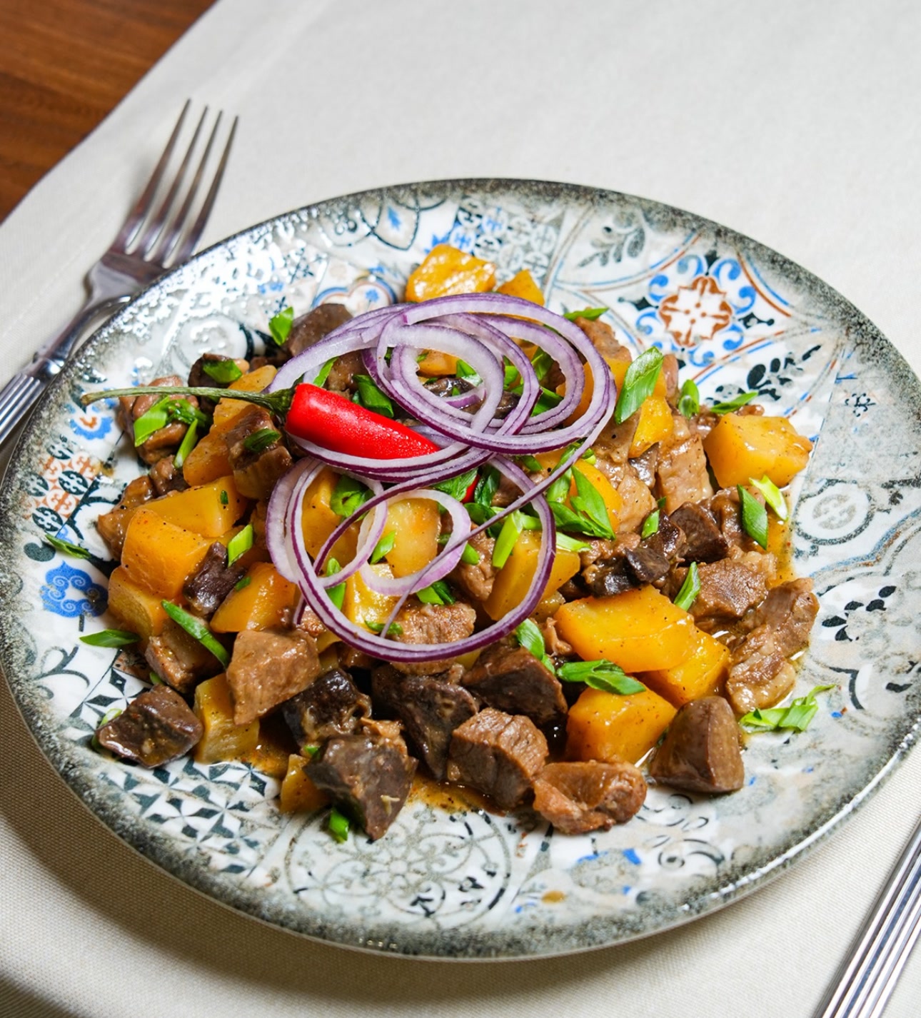Куырдак домашний по-казахски